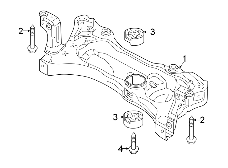 1Front suspension. Suspension mounting.https://images.simplepart.com/images/parts/motor/fullsize/9244340.png