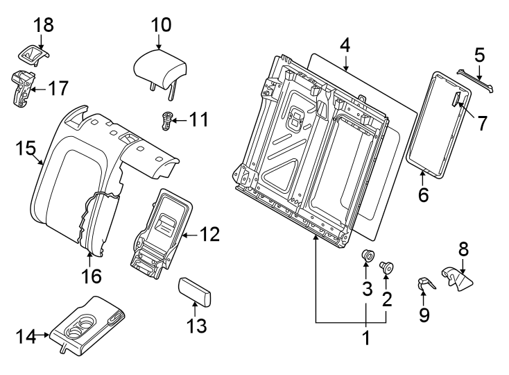 18Seats & tracks. Rear seat components.https://images.simplepart.com/images/parts/motor/fullsize/9244520.png