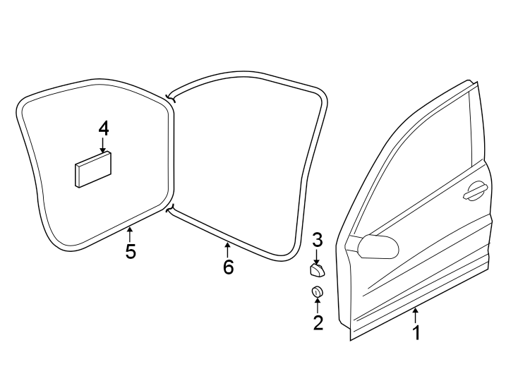 1Front door. Door & components.https://images.simplepart.com/images/parts/motor/fullsize/9244595.png