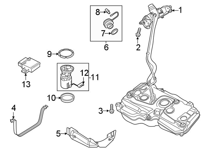 11Fuel system components.https://images.simplepart.com/images/parts/motor/fullsize/9244690.png