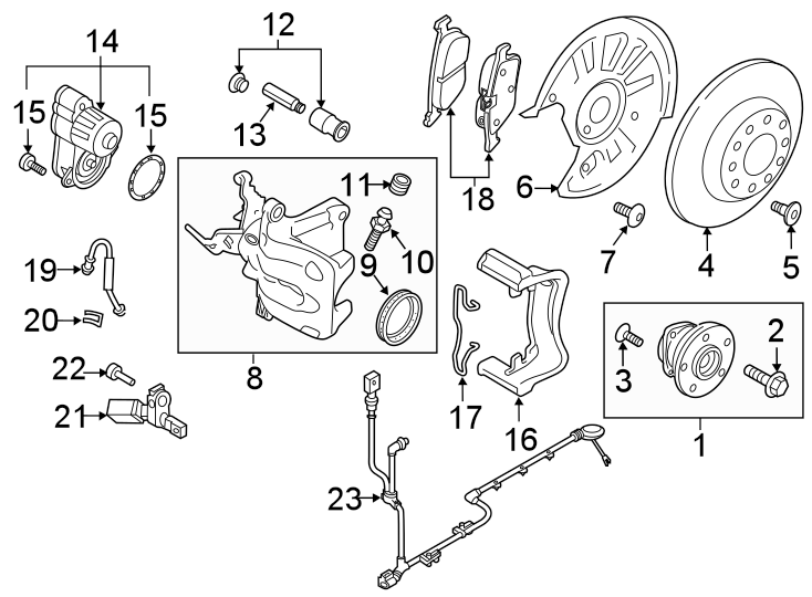 1Rear suspension. Brake components.https://images.simplepart.com/images/parts/motor/fullsize/9244725.png