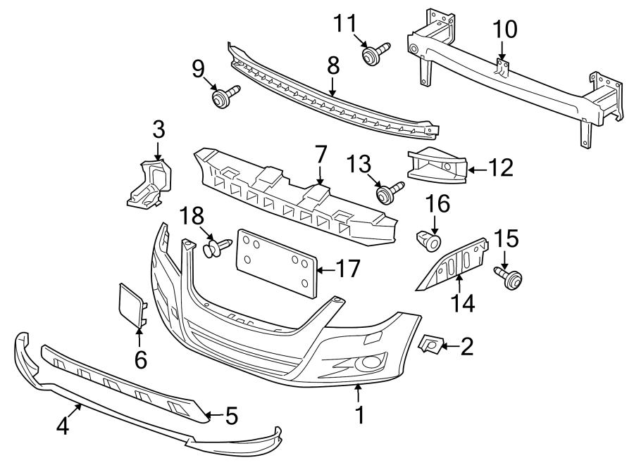 10FRONT BUMPER & GRILLE. BUMPER & COMPONENTS.https://images.simplepart.com/images/parts/motor/fullsize/9245010.png