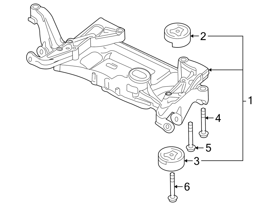 1FRONT SUSPENSION. SUSPENSION MOUNTING.https://images.simplepart.com/images/parts/motor/fullsize/9245290.png