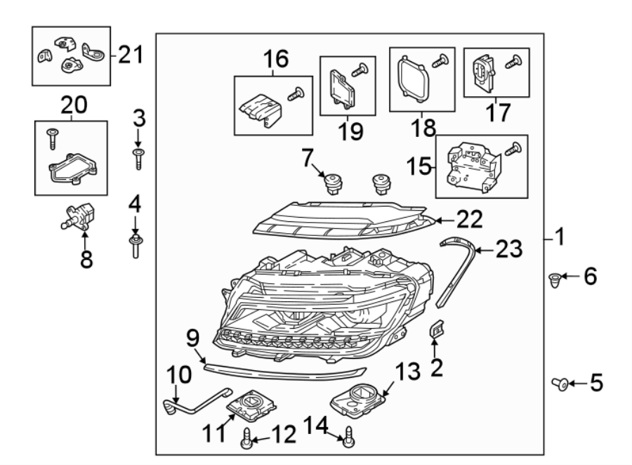 8FRONT LAMPS. HEADLAMP COMPONENTS.https://images.simplepart.com/images/parts/motor/fullsize/9247025.png