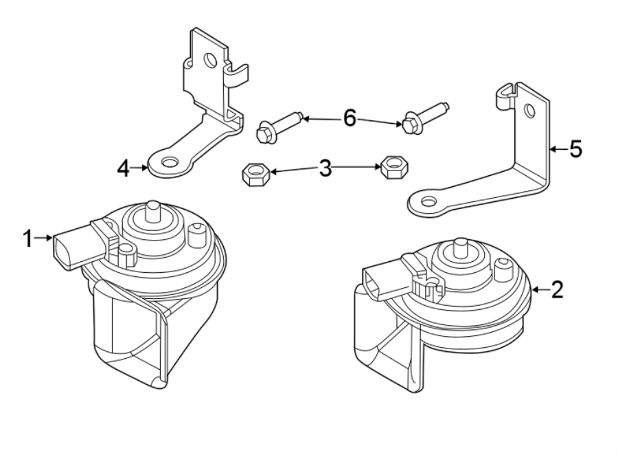 2High note horn. Low note horn.https://images.simplepart.com/images/parts/motor/fullsize/9247165.png