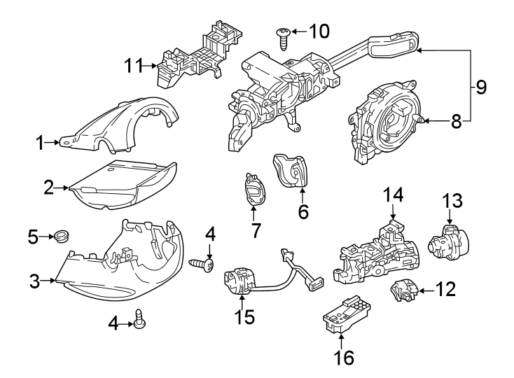 8Steering column. Shroud. Switches & levers.https://images.simplepart.com/images/parts/motor/fullsize/9247320.png