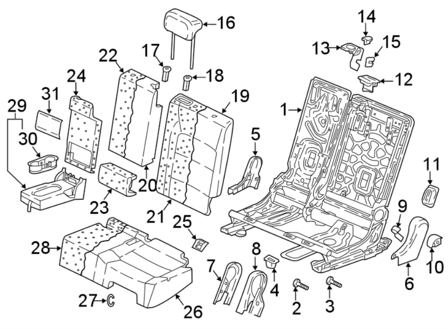 26SEATS & TRACKS. REAR SEAT COMPONENTS.https://images.simplepart.com/images/parts/motor/fullsize/9247480.png