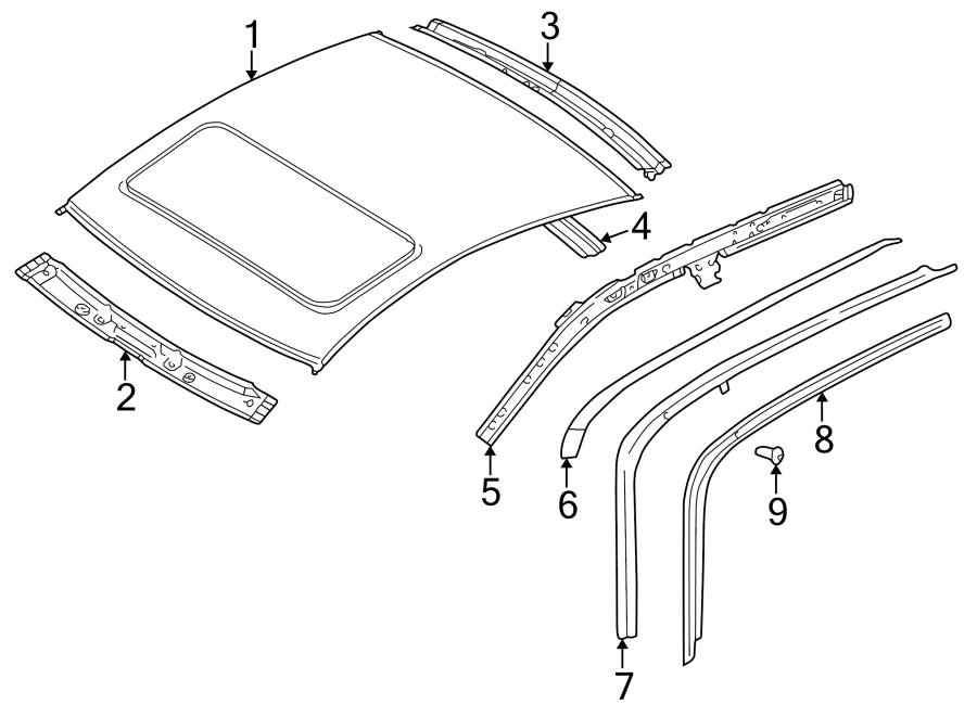 5EXTERIOR TRIM. ROOF & COMPONENTS.https://images.simplepart.com/images/parts/motor/fullsize/9250540.png