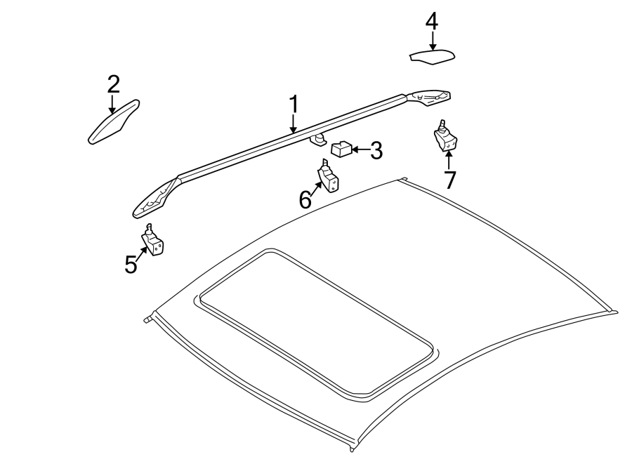 2ROOF. LUGGAGE CARRIER.https://images.simplepart.com/images/parts/motor/fullsize/9250550.png