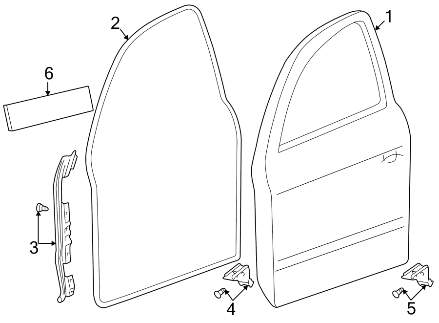 1FRONT DOOR. DOOR & COMPONENTS.https://images.simplepart.com/images/parts/motor/fullsize/9250580.png