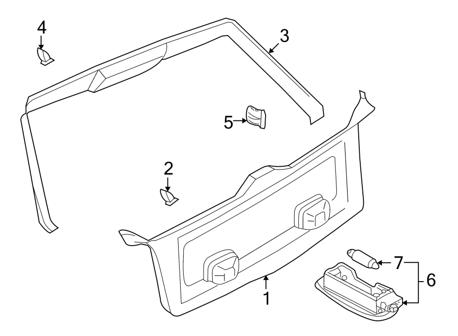 6LIFT GATE. INTERIOR TRIM.https://images.simplepart.com/images/parts/motor/fullsize/9250745.png