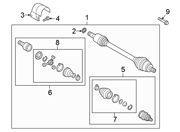 1Front suspension. Drive axles.https://images.simplepart.com/images/parts/motor/fullsize/9251290.png