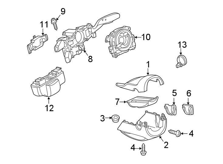 8Steering column. Shroud. Switches & levers.https://images.simplepart.com/images/parts/motor/fullsize/9251320.png