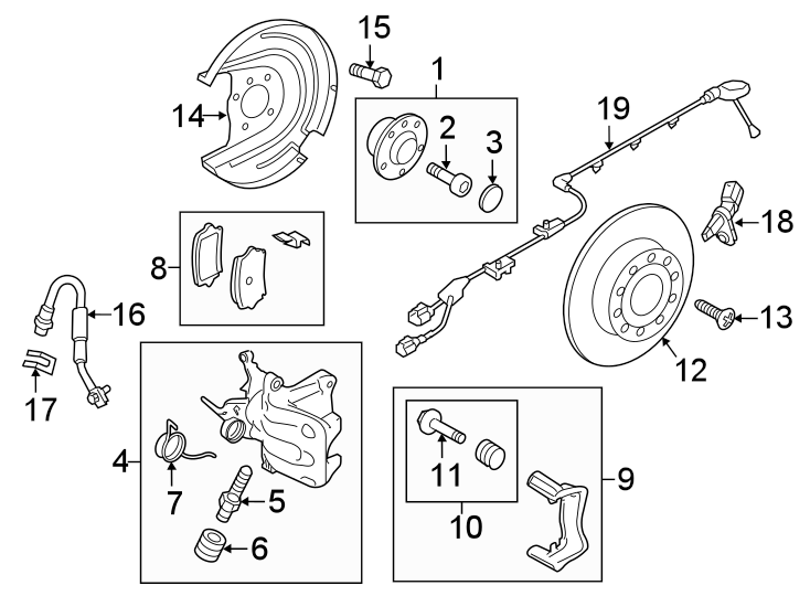 8Rear suspension. Brake components.https://images.simplepart.com/images/parts/motor/fullsize/9251620.png