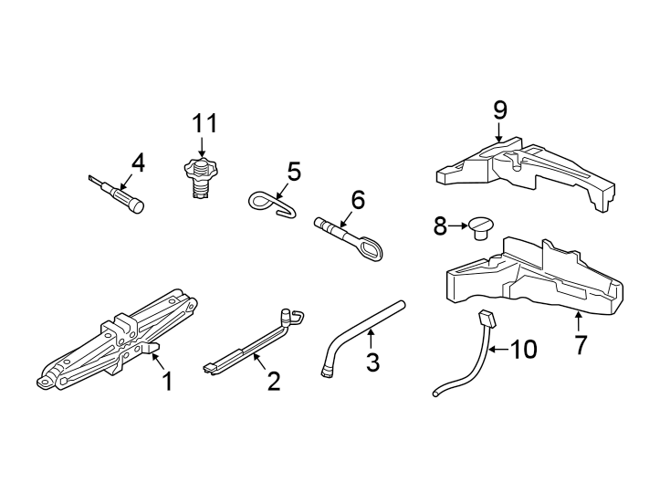 9Rear body & floor. Jack & components.https://images.simplepart.com/images/parts/motor/fullsize/9251670.png