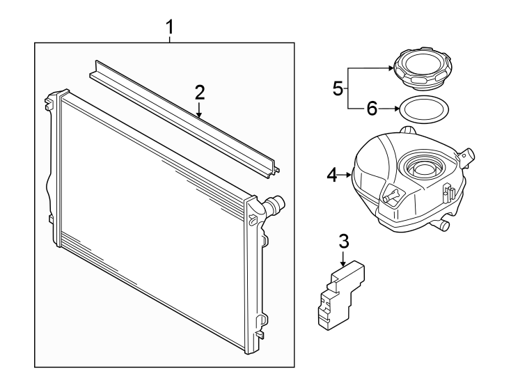 4Radiator & components.https://images.simplepart.com/images/parts/motor/fullsize/9253045.png