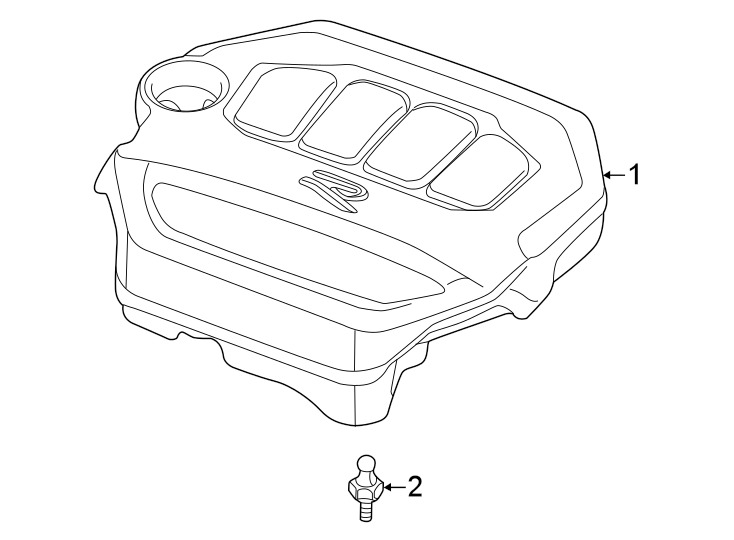 1Engine / transaxle. Engine appearance cover.https://images.simplepart.com/images/parts/motor/fullsize/9253215.png