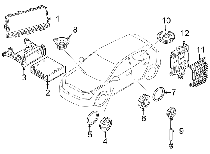 12Instrument panel. Sound system.https://images.simplepart.com/images/parts/motor/fullsize/9253370.png