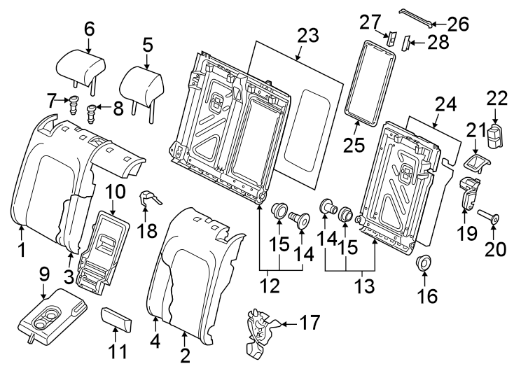 17Seats & tracks. Rear seat components.https://images.simplepart.com/images/parts/motor/fullsize/9253450.png