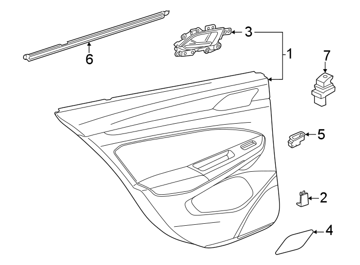 1Rear door. Interior trim.https://images.simplepart.com/images/parts/motor/fullsize/9253580.png