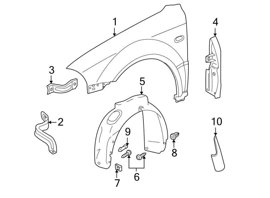 9FENDER & COMPONENTS.https://images.simplepart.com/images/parts/motor/fullsize/9255130.png