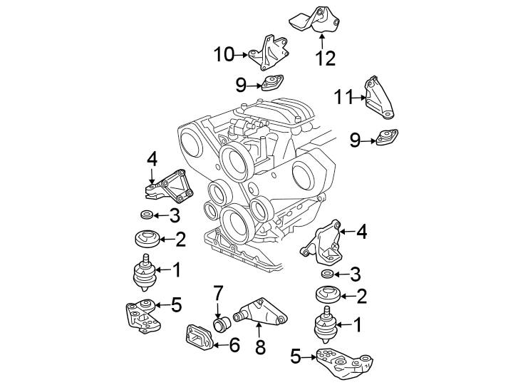 1ENGINE / TRANSAXLE. ENGINE & TRANS MOUNTING.https://images.simplepart.com/images/parts/motor/fullsize/9255240.png