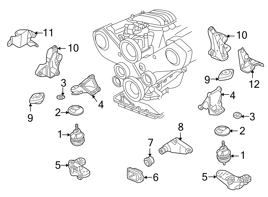 1ENGINE / TRANSAXLE. ENGINE & TRANS MOUNTING.https://images.simplepart.com/images/parts/motor/fullsize/9255245.png