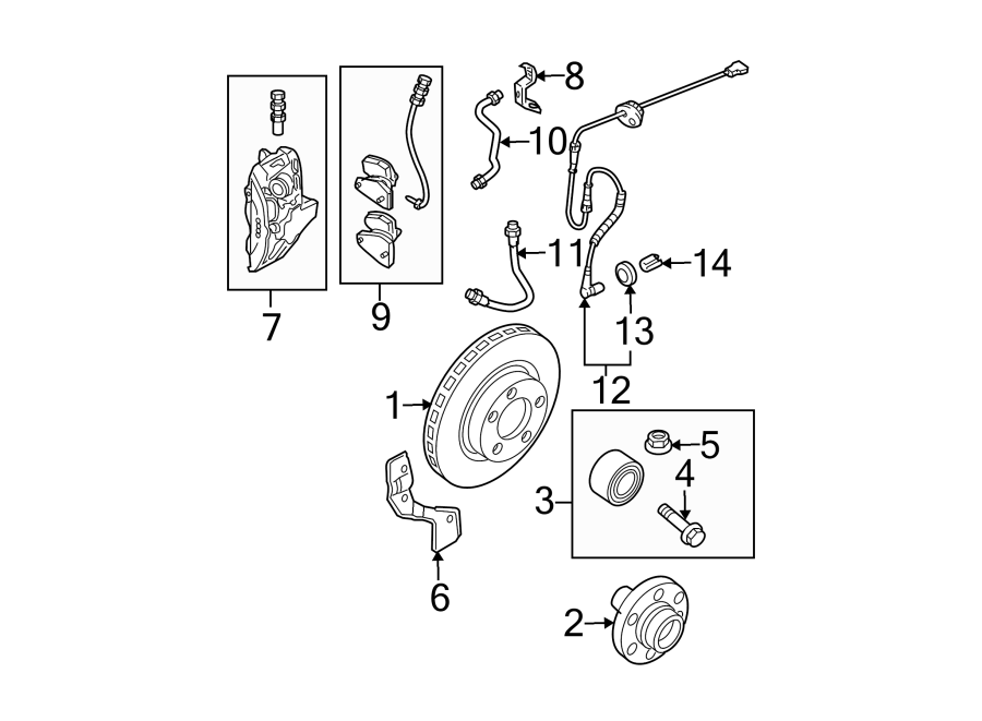 9FRONT SUSPENSION. BRAKE COMPONENTS.https://images.simplepart.com/images/parts/motor/fullsize/9255292.png