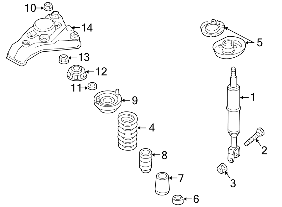 8Front suspension. Quarter panel. Struts & components.https://images.simplepart.com/images/parts/motor/fullsize/9255305.png