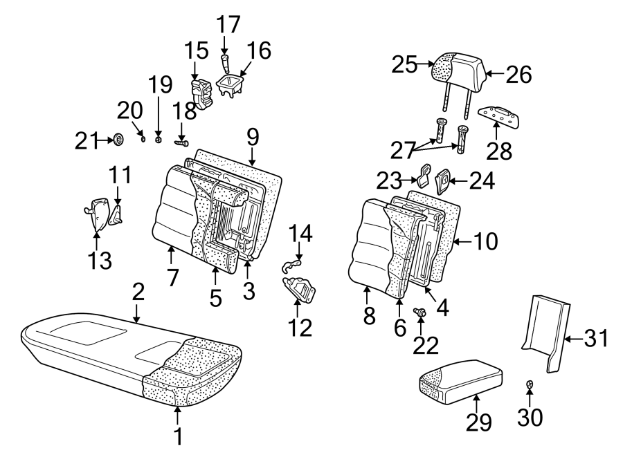 12SEATS & TRACKS. REAR SEAT COMPONENTS.https://images.simplepart.com/images/parts/motor/fullsize/9255425.png