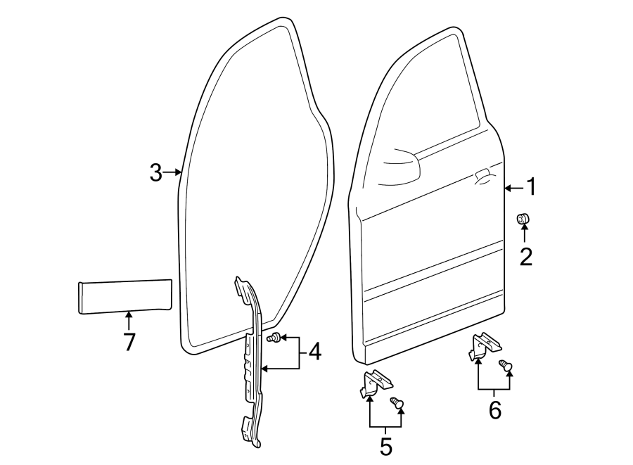 1FRONT DOOR. DOOR & COMPONENTS.https://images.simplepart.com/images/parts/motor/fullsize/9255535.png