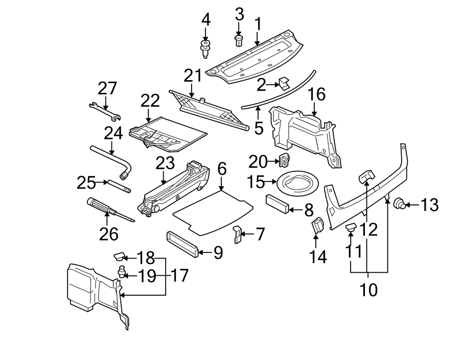 11Rear body & floor. Steering column. Interior trim.https://images.simplepart.com/images/parts/motor/fullsize/9255695.png