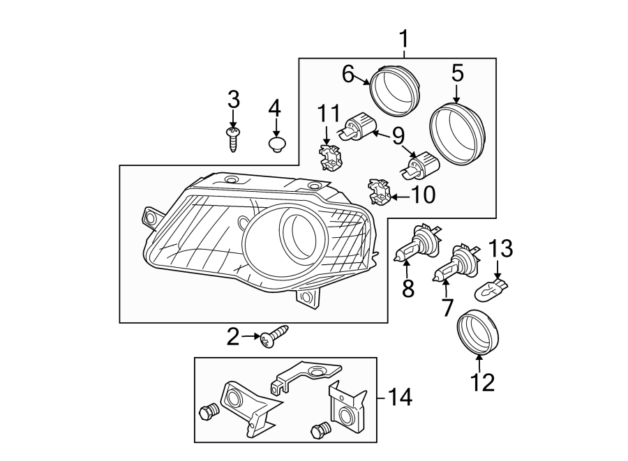 6FRONT LAMPS. HEADLAMP COMPONENTS.https://images.simplepart.com/images/parts/motor/fullsize/9256015.png