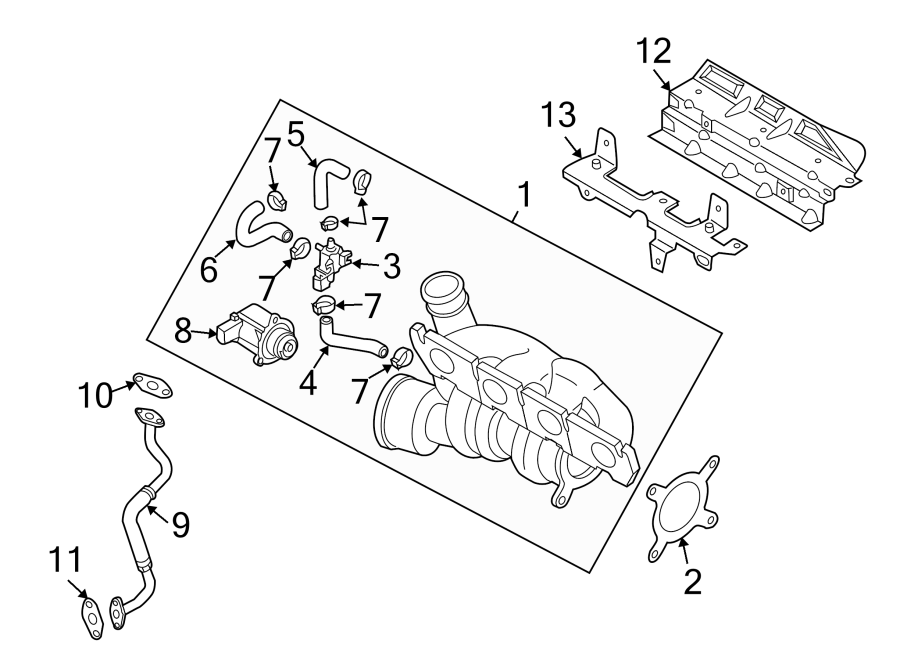 9ENGINE / TRANSAXLE. TURBOCHARGER & COMPONENTS.https://images.simplepart.com/images/parts/motor/fullsize/9256236.png