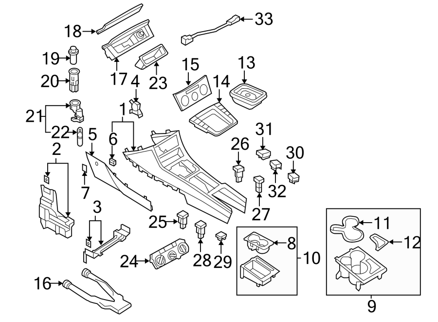 13FRONT CONSOLE.https://images.simplepart.com/images/parts/motor/fullsize/9256425.png