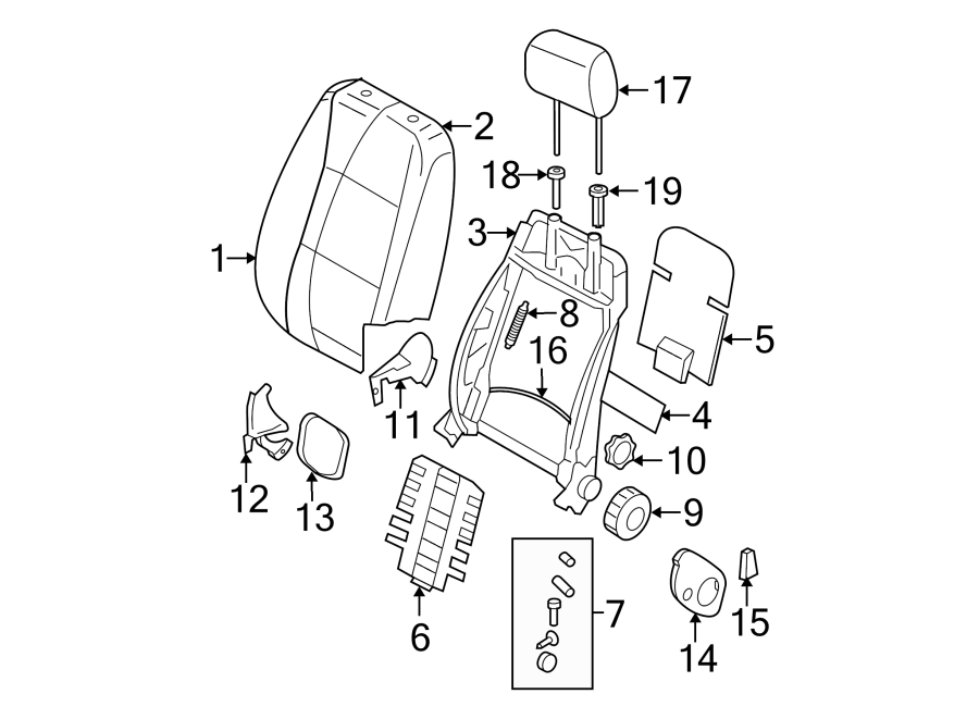 19SEATS & TRACKS. FRONT SEAT COMPONENTS.https://images.simplepart.com/images/parts/motor/fullsize/9256460.png