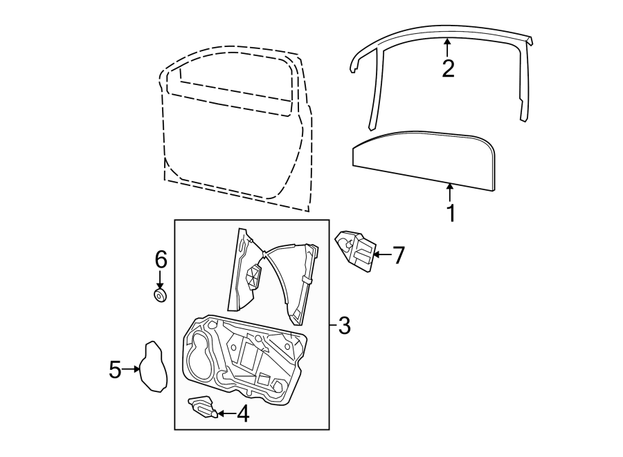 6FRONT DOOR. GLASS & HARDWARE.https://images.simplepart.com/images/parts/motor/fullsize/9256585.png