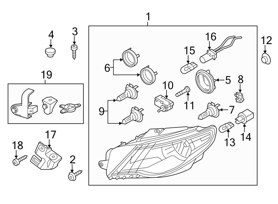 4FRONT LAMPS. HEADLAMP COMPONENTS.https://images.simplepart.com/images/parts/motor/fullsize/9257015.png