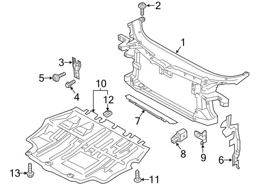 9RADIATOR SUPPORT.https://images.simplepart.com/images/parts/motor/fullsize/9257041.png