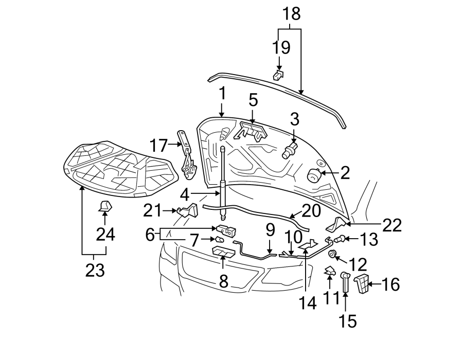 HOOD & COMPONENTS.