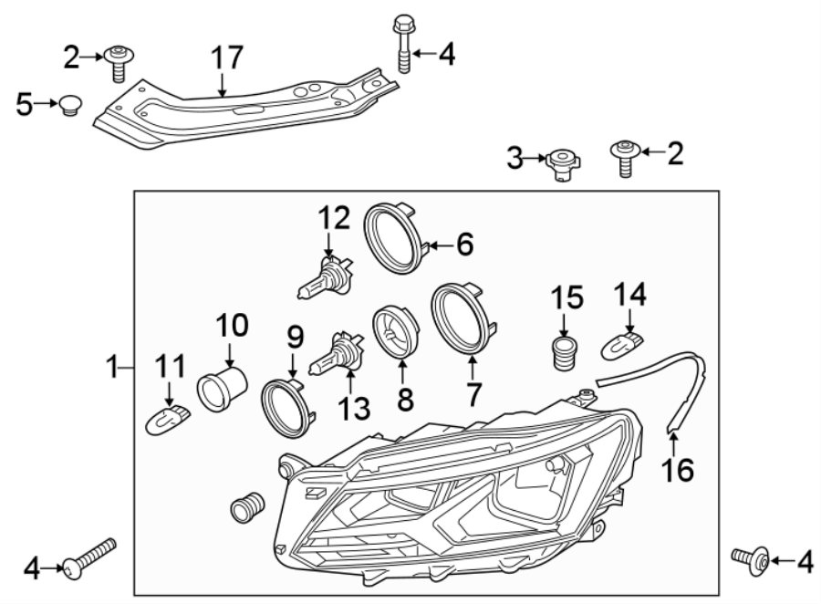 8FRONT LAMPS. HEADLAMP COMPONENTS.https://images.simplepart.com/images/parts/motor/fullsize/9258017.png