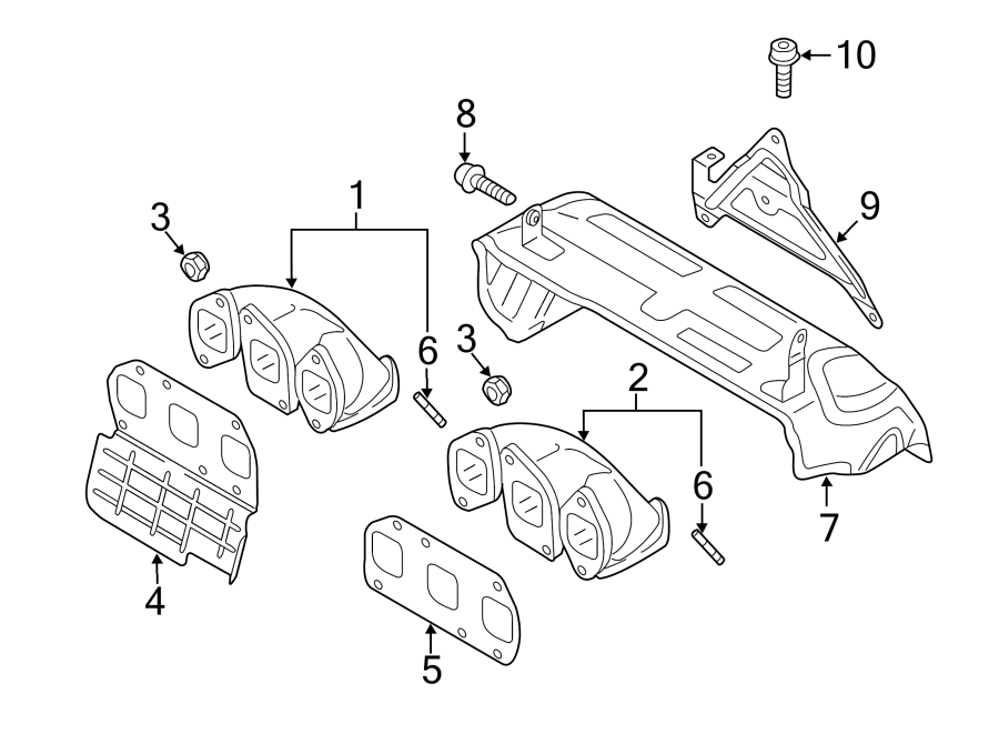 10EXHAUST SYSTEM. MANIFOLD.https://images.simplepart.com/images/parts/motor/fullsize/9258405.png