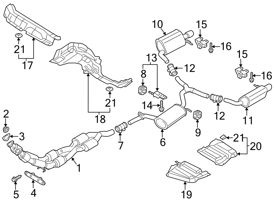 2EXHAUST SYSTEM. EXHAUST COMPONENTS.https://images.simplepart.com/images/parts/motor/fullsize/9258410.png