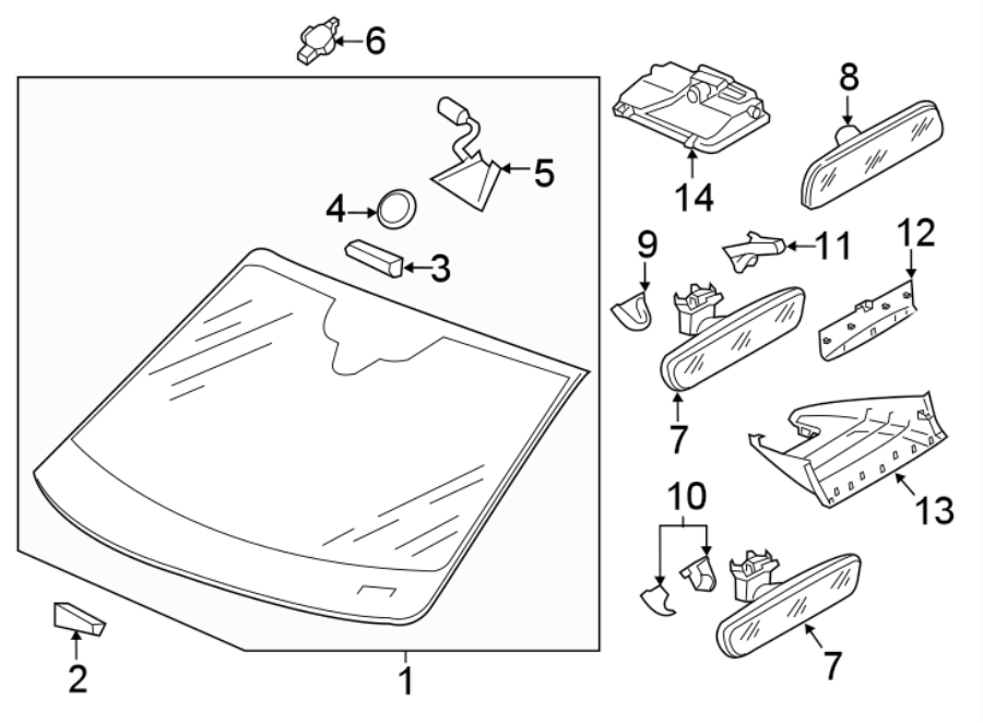 6WINDSHIELD. GLASS.https://images.simplepart.com/images/parts/motor/fullsize/9258557.png