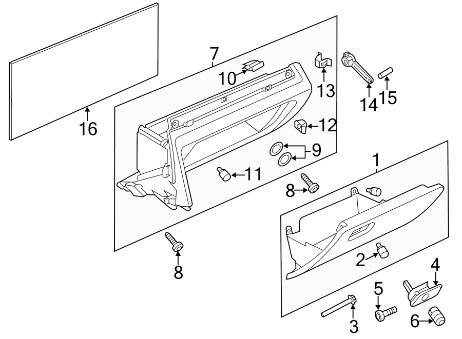 9INSTRUMENT PANEL. GLOVE BOX.https://images.simplepart.com/images/parts/motor/fullsize/9258595.png