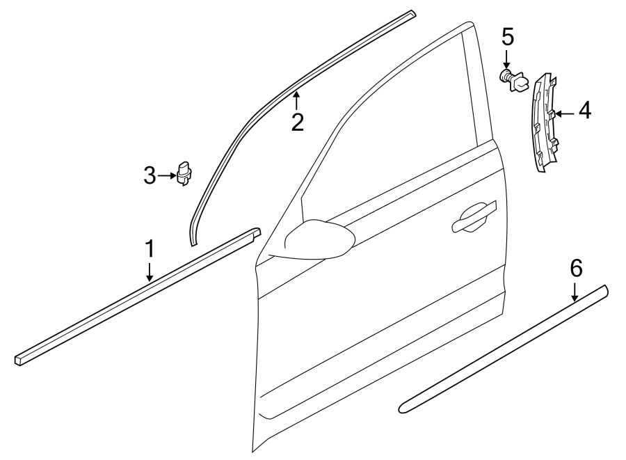 1FRONT DOOR. EXTERIOR TRIM.https://images.simplepart.com/images/parts/motor/fullsize/9258715.png