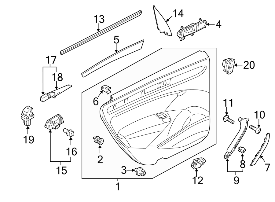 1REAR DOOR. INTERIOR TRIM.https://images.simplepart.com/images/parts/motor/fullsize/9258760.png