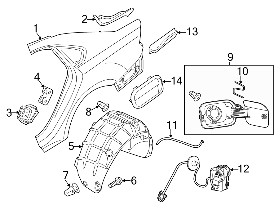 13QUARTER PANEL & COMPONENTS.https://images.simplepart.com/images/parts/motor/fullsize/9258770.png