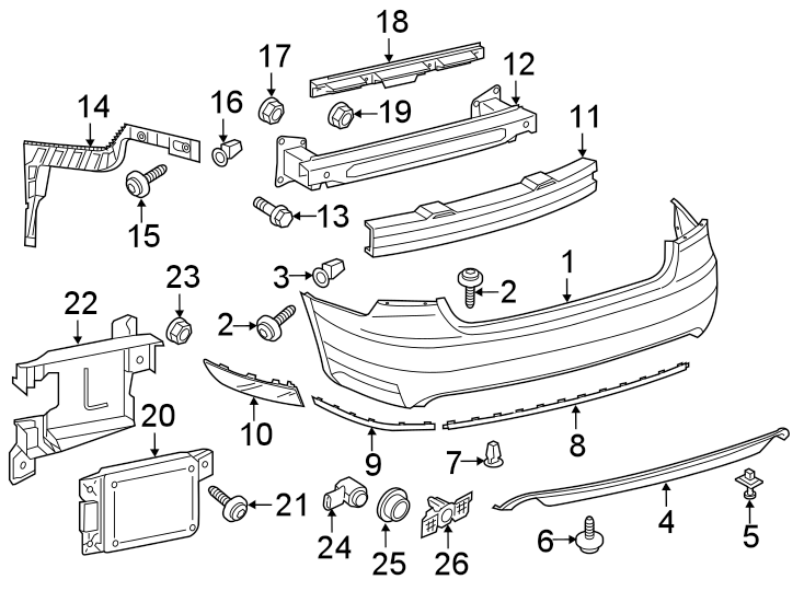 11REAR BUMPER. BUMPER & COMPONENTS.https://images.simplepart.com/images/parts/motor/fullsize/9258915.png