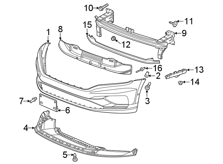 15FRONT BUMPER. BUMPER & COMPONENTS.https://images.simplepart.com/images/parts/motor/fullsize/9259005.png